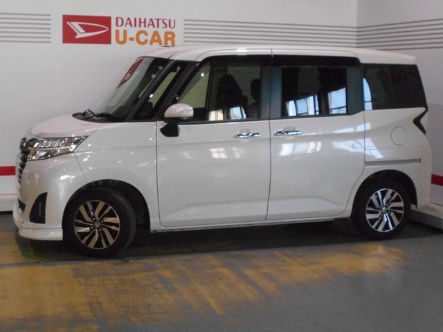トールカスタムＧ　リミテッド２　ＳＡ３　純正９インチナビ　ドラレコ２０２０年モデル　ダイハツ純正９インチメモリーナビ　ドライブレコーダー　パノラマモニター　装着　ノーマルタイヤ４本新品（福井県）の中古車