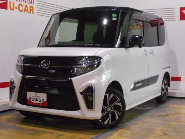 タントカスタムＸ　４ＷＤ　９インチナビ　ドライブレコーダー装着２０２０年モデル　ダイハツ純正９インチメモリーナビ　ドライブレコーダー　パノラマモニター　ＴＶコントロールキット　装着車（福井県）の中古車