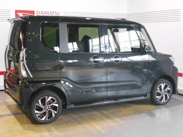 タントカスタムＸ　４ＷＤ　純正１０インチナビ　ドラレコ装着２０２３年モデル　ダイハツ純正１０インチスタイリッシュメモリーナビ　ドライブレコーダー　パノラマモニター装着車（福井県）の中古車