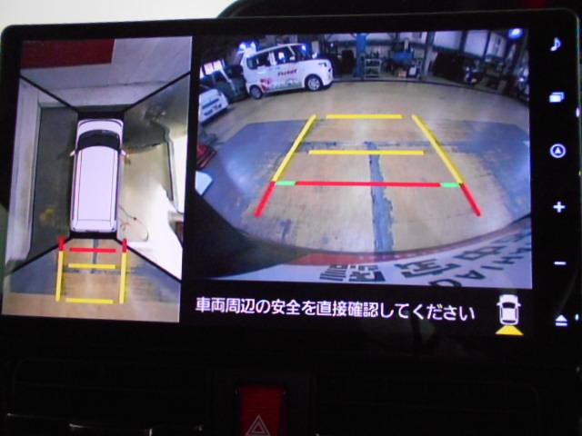 タントカスタムＸ　４ＷＤ　１０インチナビ　ドラレコ装着２０２３年モデル　ダイハツ純正１０インチスタイリッシュメモリーナビ　　パノラマモニター　ドライブレコーダー装着車（福井県）の中古車