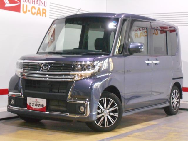 タントカスタムＸ　トップエディションリミテッドＳＡ３　純正ナビ装着２０１８年モデル　ダイハツ純正８インチハイエンドメモリーナビ　ドライブレコーダー　パノラマモニター　装着車（福井県）の中古車