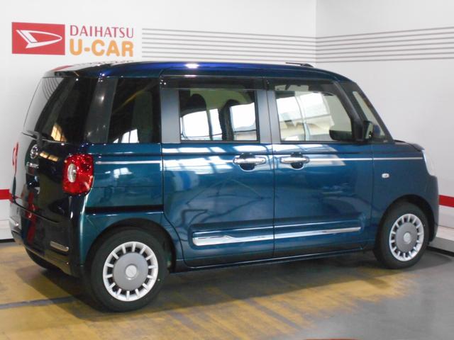 ムーヴキャンバスセオリーＧターボ　純正ナビ　ドライブレコーダー　装着２０２３年モデル　ダイハツ純正ワイドエントリーメモリーナビ　ドライブレコーダー　パノラマモニター　装着車（福井県）の中古車