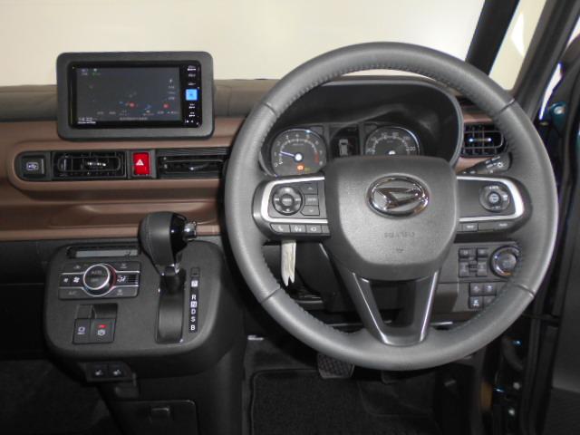 ムーヴキャンバスセオリーＧターボ　純正ナビ　ドライブレコーダー　装着２０２３年モデル　ダイハツ純正ワイドエントリーメモリーナビ　ドライブレコーダー　パノラマモニター　装着車（福井県）の中古車