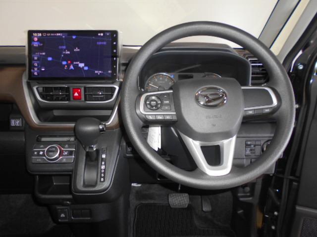 ムーヴＧ　純正１０インチナビ　ドラレコ　パノラマモニター装着２０２５年モデル　ダイハツ純正１０インチスタイリッシュメモリーナビ　ドライブレコーダー　パノラマモニター　装着車（福井県）の中古車