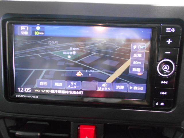 ムーヴＸ　４ＷＤ　純正ナビ　ドラレコ　パノラマモニター装着２０２５年モデル　ダイハツ純正スタンダードメモリーナビ　ドライブレコーダー　パノラマモニター　装着車（福井県）の中古車