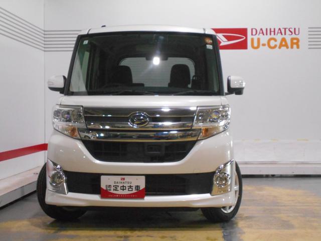 タントカスタムＸ　ＳＡ　４ＷＤ　純正ナビ　バックモニター　装着２０１５年モデル　ダイハツ純正８インチメモリーナビ　バックモニター　ドライブレコーダー　装着車　ノーマルタイヤ４本新品（福井県）の中古車