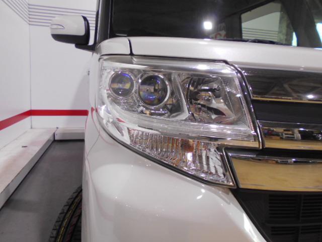 タントカスタムＸ　ＳＡ　４ＷＤ　純正ナビ　バックモニター　装着２０１５年モデル　ダイハツ純正８インチメモリーナビ　バックモニター　ドライブレコーダー　装着車　ノーマルタイヤ４本新品（福井県）の中古車