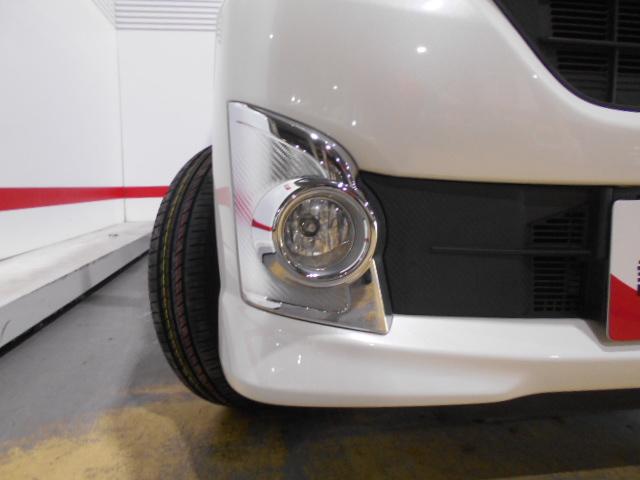 タントカスタムＸ　ＳＡ　４ＷＤ　純正ナビ　バックモニター　装着２０１５年モデル　ダイハツ純正８インチメモリーナビ　バックモニター　ドライブレコーダー　装着車　ノーマルタイヤ４本新品（福井県）の中古車