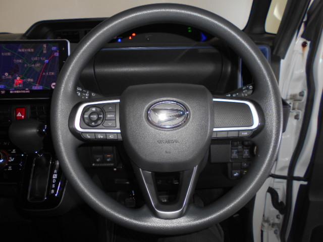 タントカスタムＸスタイルセレクション　純正ナビ　ドラレコ　装着２０２１年モデル　ダイハツ純正９インチメモリーナビ　ドライブレコーダー　パノラマモニター　ＴＶコントロールキット　装着　ノーマルタイヤ４本新品（福井県）の中古車