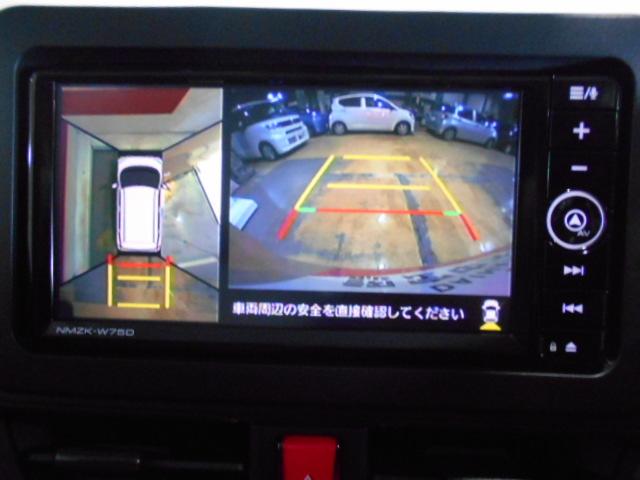 ムーヴＸ　純正ナビ　ドラレコ　パノラマモニター装着２０２５年モデル　ダイハツ純正スタンダードメモリーナビ　ドライブレコーダー　パノラマモニター　装着車（福井県）の中古車