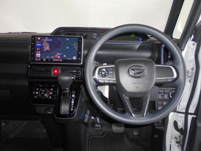 タントカスタムＸスタイルセレクション　９インチナビ　ドラレコ装着２０２１年モデル　ダイハツ純正９インチメモリーナビ　ドライブレコーダー　パノラマモニター　ＴＶコントロールキット　ＥＴＣ車載器　装着車（福井県）の中古車