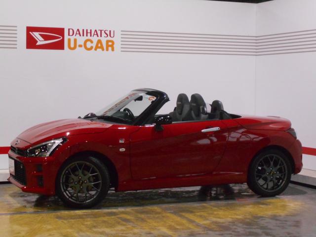 コペンＧＲ　スポーツ　純正ナビ　ドラレコ　バックモニター装着２０２１年モデル　ダイハツ純正ワイドエントリーメモリーナビ　ドライブレコーダー　バックモニター　装着車（福井県）の中古車