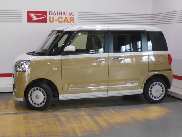 ムーヴキャンバスストライプスG 4WD 9インチディスプレイオーディオ装着パノラマモニター装着車(福井県)の中古車