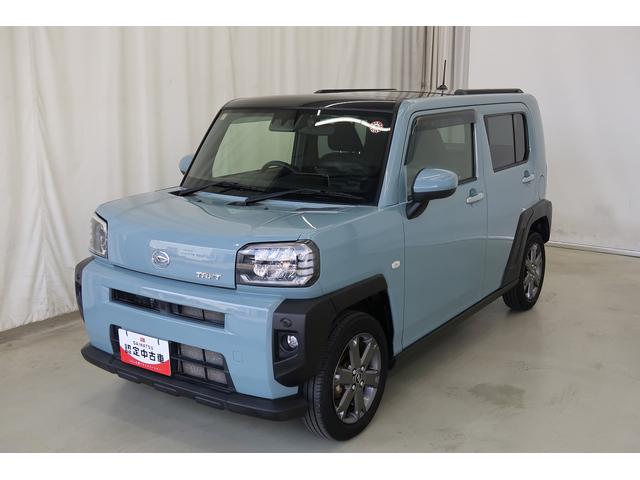 タフトＧターボ誤発進抑制機能　ナビＴＶ　電格ミラー　Ｂカメラ　ＬＥＤヘッドライ　前席シートヒーター　車線逸脱警報装置　盗難防止システム　アルミホイール　１オーナー　アイドリングストップ機能　ターボエンジン　ＡＨＢ（富山県）の中古車