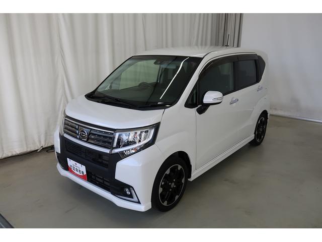 ムーヴカスタム　ＲＳ　ハイパーＳＡII横滑り防止機能　アイドルストップ　ターボ　車線逸脱警報　キーフリー　ナビＴＶ　デュアルエアバッグ　エアバッグ　記録簿　ＡＢＳ　アルミ　盗難防止システム　インテリキー　衝突被害軽減（富山県）の中古車