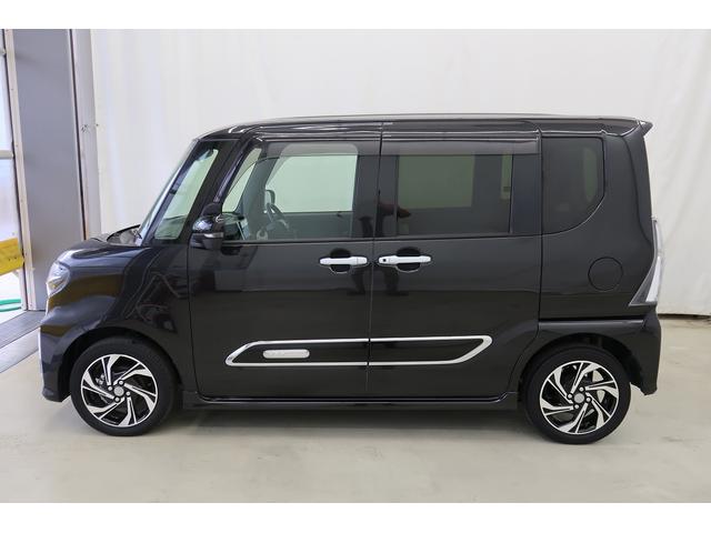 タントカスタムRSアルミ 盗難防止 ETC車載器 ターボ車 エコアイドル キーフリー 4WD ナビTV 記録簿 スマートキ− 追突防止装置(富山県)の中古車