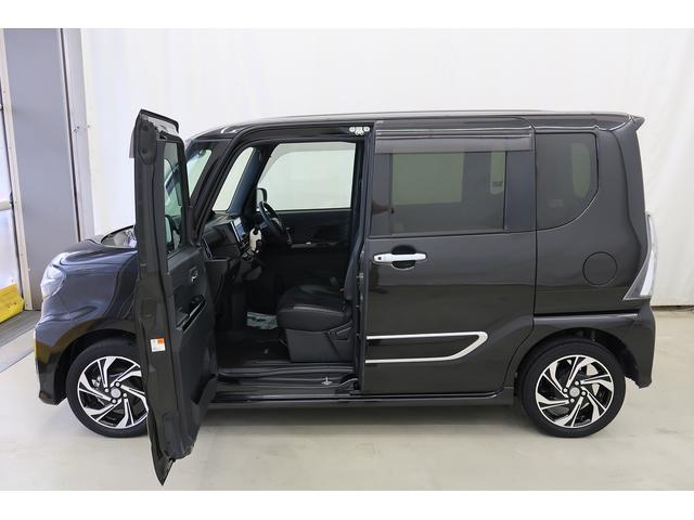 タントカスタムRSアルミ 盗難防止 ETC車載器 ターボ車 エコアイドル キーフリー 4WD ナビTV 記録簿 スマートキ− 追突防止装置(富山県)の中古車