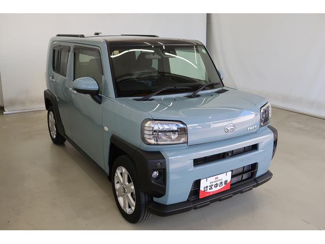 タフトG運転席助手席エアバッグ スマートキー&プッシュスタート 横滑り防止 点検記録簿 キーフリーシステム エアバック ガラスルーフ ABS アルミホイール(富山県)の中古車