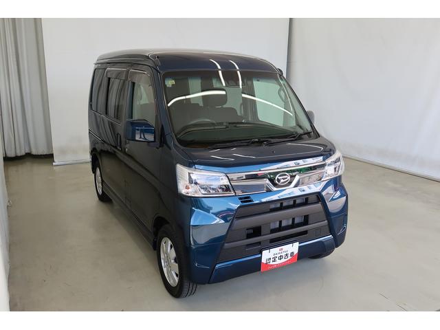 アトレーワゴンカスタムターボRS SAIIIブレーキサポート レーンキープアシスト オートマチックハイビーム Bluetooth接続 電動格納ミラー 横滑り防止装置 アルミホイール ナビTV キーレス 両側スライドドア ドライブレコーダー(富山県)の中古車