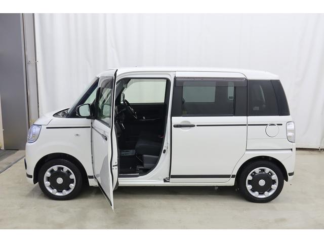 ムーヴキャンバスGブラックアクセントVS SAIII /ナビ/パノラマブレーキサポート アイドルストップ イモビライザー スマートキープッシュスタート リアカメラ ナビTV 前席シートヒーター レーンキープ LEDライト オートライト オートマチックハイビーム ドラレコ(富山県)の中古車