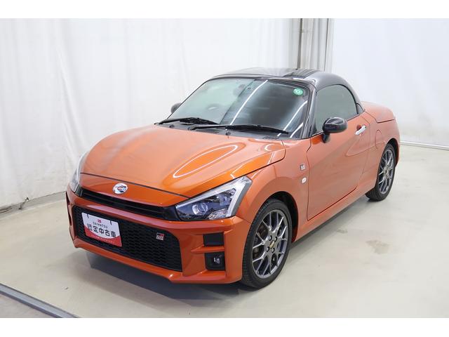 コペンＧＲ　スポーツ　　ナビ／バックカメラ／電動オープンセキュリティ　衝突安全ボディ　スマキー　Ｒカメラ　ＥＴＣ車載器　ＥＳＣ　ドラレコ　ターボ　記録簿　エアバック　ＡＷ　キーレス　ＡＢＳ　オートライト　ナビ・ＴＶ　ヘッドライトＬＥＤ　助手席エアバッグ（富山県）の中古車