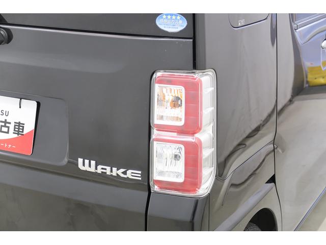 ウェイクＧターボ　レジャーエディションＳＡII　／ナビ／バックカメラ横滑り防止機能　ＢＴオーディオ　イモビ　ＥＴＣ車載器　ナビＴＶ　エコアイドル　リアカメラ　キーフリー　エアバッグ　ＬＥＤライト　ＡＢＳ　スマキー　点検記録簿　Ａライト　ターボ車　ドラレコ　ベンチシート（富山県）の中古車
