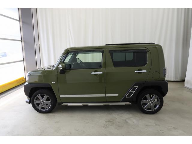 タフトＧターボ　／４ＷＤ／ナビ／パノラマモニター／ドラレコ４ＷＤ　追突被害軽減ブレーキ　パノラマカメラ　キーレスエントリ　パノラマサンルーフ　ＬＥＤヘッドランプ　スマートキー＆プッシュスタート　ターボ車　ＥＴＣ　ドラレコ　オートライト（富山県）の中古車