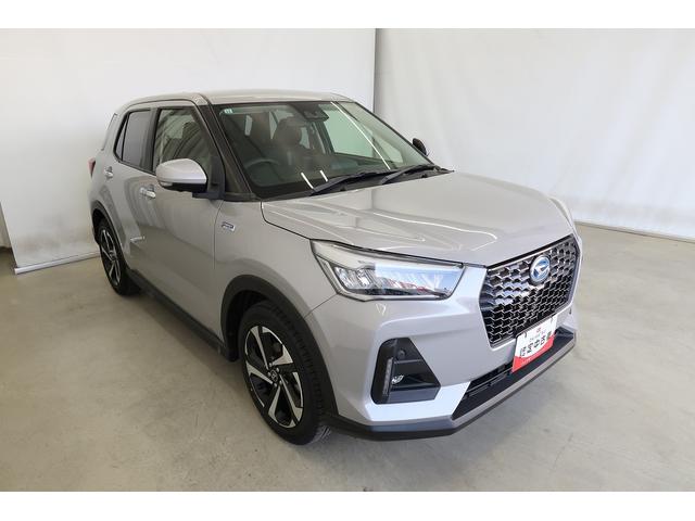 ロッキープレミアムＧ　ＨＥＶ　／オーディオレス／キーフリー／ＬＥＤ車線逸脱防止　Ａストップ　盗難防止装置　オートＬＥＤ　電動格納式ドアミラー　衝突安全ボディ　記録簿　ＬＥＤ　Ｓヒーター　キーレスエントリー　スマートキー　アルミホイール　オートライト　衝突回避支援（富山県）の中古車