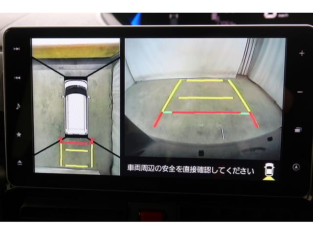 タントカスタムＲＳ　／４ＷＤ／ナビ／パノラマ／両側電動スライドＢＴオーディオ　シートヒータ　ターボモデル　ナビＴＶ　フルタイム４ＷＤ　盗難防止　ドライブレコーダ　ＥＴＣ　スマートキ−　ＬＥＤライト　エコアイドル　車線逸脱警報　電動格納ミラー　アルミ　オートライト（富山県）の中古車