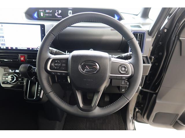 タントカスタムＲＳ　／４ＷＤ／ナビ／パノラマ／両側電動スライドＢＴオーディオ　シートヒータ　ターボモデル　ナビＴＶ　フルタイム４ＷＤ　盗難防止　ドライブレコーダ　ＥＴＣ　スマートキ−　ＬＥＤライト　エコアイドル　車線逸脱警報　電動格納ミラー　アルミ　オートライト（富山県）の中古車