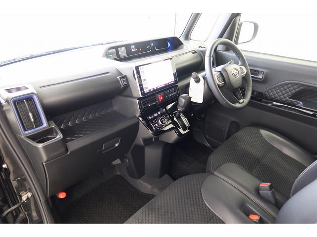 タントカスタムＲＳ　／４ＷＤ／ナビ／パノラマ／両側電動スライドＢＴオーディオ　シートヒータ　ターボモデル　ナビＴＶ　フルタイム４ＷＤ　盗難防止　ドライブレコーダ　ＥＴＣ　スマートキ−　ＬＥＤライト　エコアイドル　車線逸脱警報　電動格納ミラー　アルミ　オートライト（富山県）の中古車