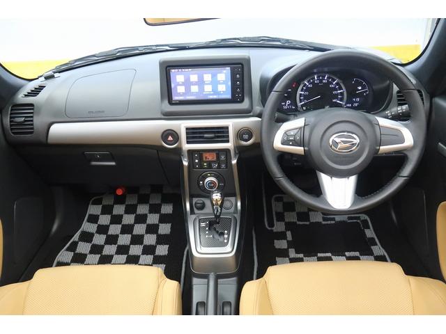 コペンセロ　／カーナビ／バックカメラ／キーフリー／ＬＥＤヘッドランスマキ−　ＢＴ接続　ＡＵＴＯライト　ターボエンジン　運転席助手席エアバック　キーレスエントリー　ＶＳＡ　イモビライザー　整備記録簿　ＡＢＳ　ＬＥＤヘットランプ　ＥＴＣ車載器　ＳＲＳ　アルミホイール（富山県）の中古車