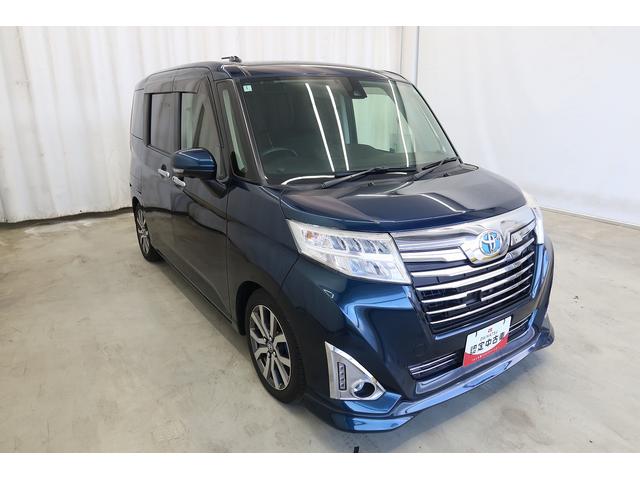 ルーミーカスタムG−T /ターボ/カーナビ/パノラマカメラ/LED/シートH 衝突軽減ブレーキサポート タ−ボ BLUETOOTH レーンアシスト 電格ミラー 盗難防止 バックモニター LEDライト AW 定期点検記録簿 ナビTV オートライト キーレス スマートK(富山県)の中古車
