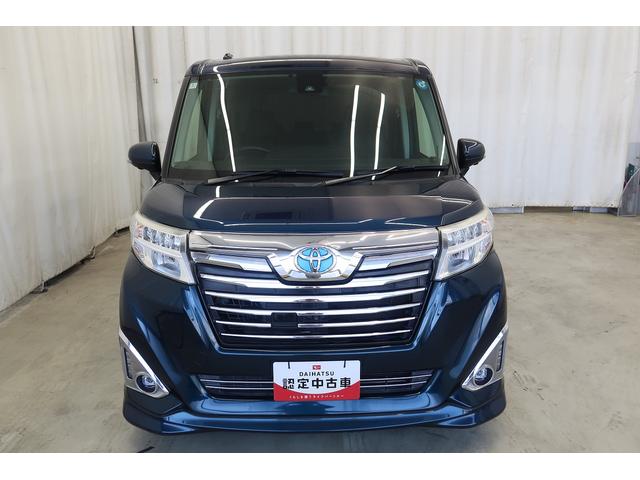 ルーミーカスタムG−T /ターボ/カーナビ/パノラマカメラ/LED/シートH 衝突軽減ブレーキサポート タ−ボ BLUETOOTH レーンアシスト 電格ミラー 盗難防止 バックモニター LEDライト AW 定期点検記録簿 ナビTV オートライト キーレス スマートK(富山県)の中古車