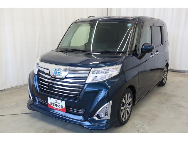 ルーミーカスタムG−T /ターボ/カーナビ/パノラマカメラ/LED/シートH 衝突軽減ブレーキサポート タ−ボ BLUETOOTH レーンアシスト 電格ミラー 盗難防止 バックモニター LEDライト AW 定期点検記録簿 ナビTV オートライト キーレス スマートK(富山県)の中古車