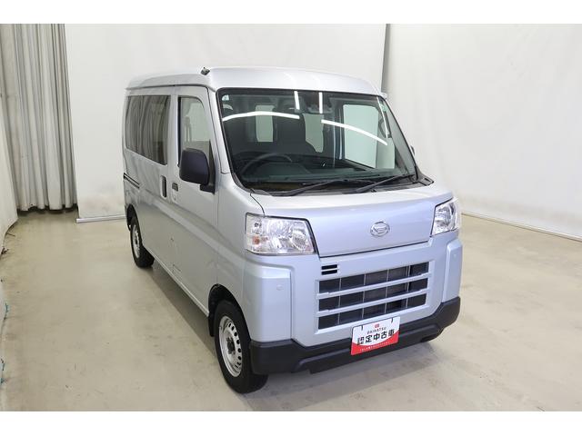 ハイゼットカーゴＤＸ　／パートタイム４ＷＤ／ラジオ／オートライト／踏み間違い防止　Ｗエアバック　キーフリーシステム　エコアイドル　車線逸脱警報　切替４ＷＤ　オートハイビーム　オートライト　運転席エアバッグ　ＡＢＳ　記録簿　ＶＤＣ（富山県）の中古車