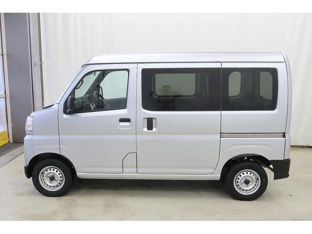 ハイゼットカーゴＤＸ　／パートタイム４ＷＤ／ラジオ／オートライト／踏み間違い防止　Ｗエアバック　キーフリーシステム　エコアイドル　車線逸脱警報　切替４ＷＤ　オートハイビーム　オートライト　運転席エアバッグ　ＡＢＳ　記録簿　ＶＤＣ（富山県）の中古車