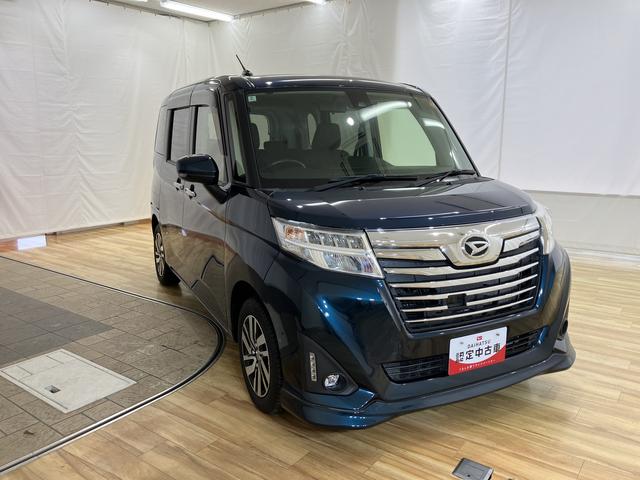 トールカスタムＧ　ＳＡII　／ナビ／バックカメラ／両側電動スライド１オーナ　衝突被害軽減　Ｂｌｕｅｔｏｏｔｈ接続　電動格納ドアミラー　ナビＴＶ　ＬＥＤ　Ｂカメラ　エアバッグ　両側パワスラドア　レーンアシスト　キーフリーシステム　エコアイドル　アルミホイール　記録簿（富山県）の中古車