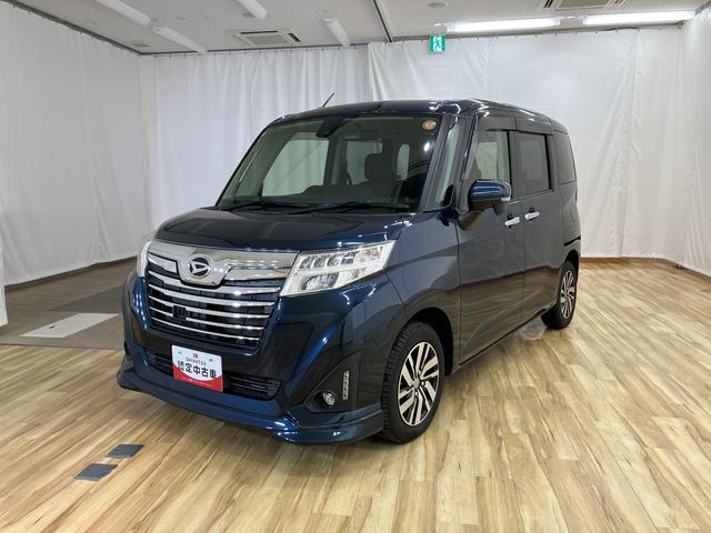 トールカスタムＧ　ＳＡII　／ナビ／バックカメラ／両側電動スライド１オーナ　衝突被害軽減　Ｂｌｕｅｔｏｏｔｈ接続　電動格納ドアミラー　ナビＴＶ　ＬＥＤ　Ｂカメラ　エアバッグ　両側パワスラドア　レーンアシスト　キーフリーシステム　エコアイドル　アルミホイール　記録簿（富山県）の中古車