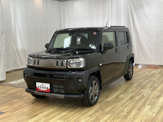 タフトＧ　ダーククロムベンチャー　／オーディオレス／ＬＥＤ／キーレスエントリ　レーダーブレーキ　盗難防止システム　電動格納ドアミラー　Ｂカメラ　レーンアシスト　記録簿　アルミホイール　ＬＥＤライト　オートハイビーム　オートライト　スマートキー　ガラスルーフ（富山県）の中古車