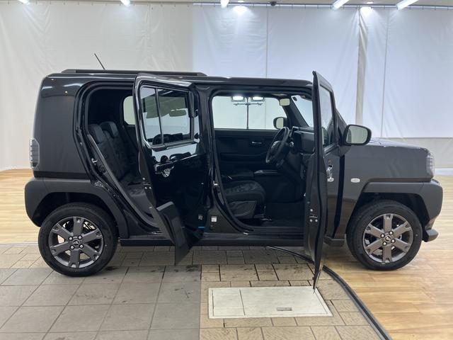 タフトＧ　ダーククロムベンチャー　／オーディオレス／ＬＥＤ／キーレスエントリ　レーダーブレーキ　盗難防止システム　電動格納ドアミラー　Ｂカメラ　レーンアシスト　記録簿　アルミホイール　ＬＥＤライト　オートハイビーム　オートライト　スマートキー　ガラスルーフ（富山県）の中古車