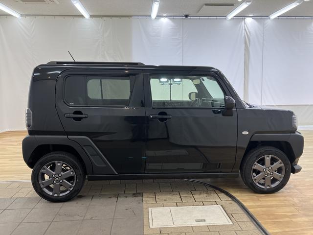 タフトＧ　ダーククロムベンチャー　／オーディオレス／ＬＥＤ／キーレスエントリ　レーダーブレーキ　盗難防止システム　電動格納ドアミラー　Ｂカメラ　レーンアシスト　記録簿　アルミホイール　ＬＥＤライト　オートハイビーム　オートライト　スマートキー　ガラスルーフ（富山県）の中古車