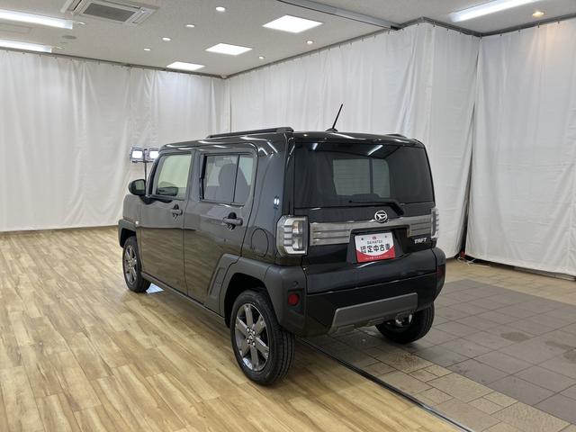 タフトＧ　ダーククロムベンチャー　／オーディオレス／ＬＥＤ／キーレスエントリ　レーダーブレーキ　盗難防止システム　電動格納ドアミラー　Ｂカメラ　レーンアシスト　記録簿　アルミホイール　ＬＥＤライト　オートハイビーム　オートライト　スマートキー　ガラスルーフ（富山県）の中古車