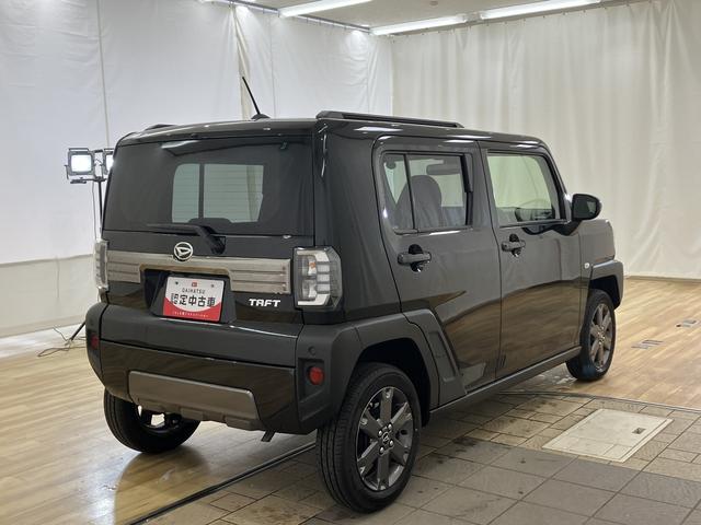 タフトＧ　ダーククロムベンチャー　／オーディオレス／ＬＥＤ／キーレスエントリ　レーダーブレーキ　盗難防止システム　電動格納ドアミラー　Ｂカメラ　レーンアシスト　記録簿　アルミホイール　ＬＥＤライト　オートハイビーム　オートライト　スマートキー　ガラスルーフ（富山県）の中古車