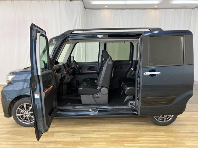 タントファンクロス　／オーディオレス／キーフリー／両側電動スライ誤発進抑制機能　ＡＨＢ　Ｉ−ＳＴＯＰ　シートＨ　電動格納ドアミラー　ＬＥＤライト　衝突安全ボディ　レーンキープアシスト　定期点検記録簿　セキュリティ　キーレスキー　スマートキー＆プッシュスタート（富山県）の中古車