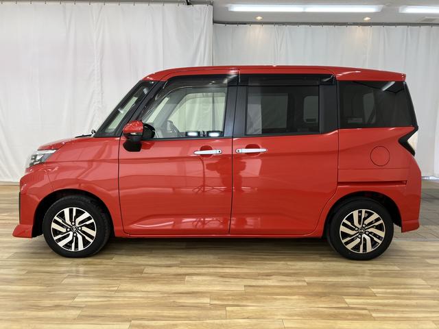 トールカスタムＧ　／４ＷＤ／ナビ／パノラマカメラ／両側電動スライド４ＷＤ　前席シートヒーター　横滑り防止　全方位カメラ　電動格納ドアミラー　セキュリティアラーム　バックモニター　ＬＥＤヘッドライト　記録簿　ワンオーナー　両側電動スライドドア　ドライブレコーダー（富山県）の中古車