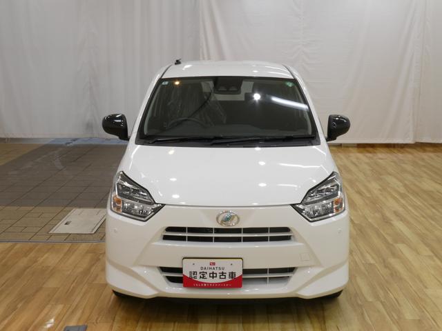 ミライース 中古車 Ｘ　ＳＡＩＩＩ　／オーディオレス／キーレス／ＬＥＤヘッドラン衝突被害軽減Ｂ　定期点検記録簿　電動ミラー　アイドリングＳ　キーレス　ＬＥＤヘッドライト　衝突安全ボディ　車線逸脱防止　オートハイビーム　オートライト　運転席エアバッグ　ＡＢＳ　両席エアバッグ