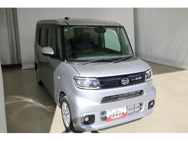 タントＸターボ　／４ＷＤ／９ｉｎナビ／パノラマモニター／ドラレコターボ車　前後誤発進抑制　キーフリーシステム　バックモニター　シートヒーター　４ＷＤ　ドライブレコーダー　スマートキー　オートライト　アイドリングストップ　パノラミックビューモニター（富山県）の中古車