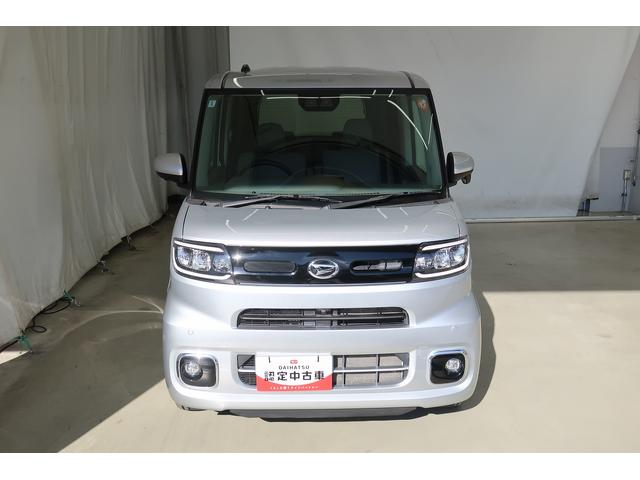 タントＸターボ　／４ＷＤ／９ｉｎナビ／パノラマモニター／ドラレコターボ車　前後誤発進抑制　キーフリーシステム　バックモニター　シートヒーター　４ＷＤ　ドライブレコーダー　スマートキー　オートライト　アイドリングストップ　パノラミックビューモニター（富山県）の中古車