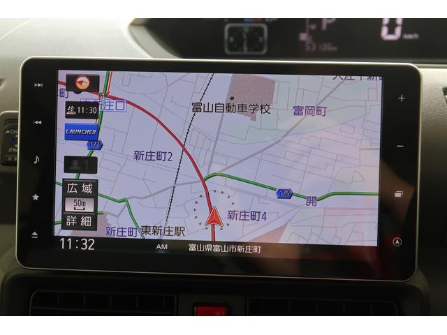 タントＸターボ　／４ＷＤ／９ｉｎナビ／パノラマモニター／ドラレコターボ車　前後誤発進抑制　キーフリーシステム　バックモニター　シートヒーター　４ＷＤ　ドライブレコーダー　スマートキー　オートライト　アイドリングストップ　パノラミックビューモニター（富山県）の中古車